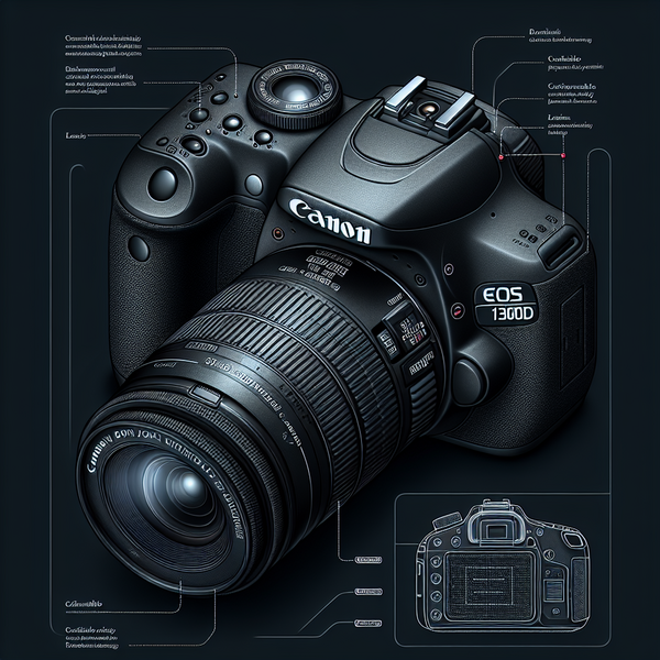  Canon EOS 1300D: Ideal für Einsteiger: Die Canon EOS 1300D