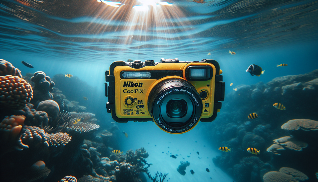 Einfach zu bedienen, auch mit Handschuhen -  Nikon Coolpix W300: Dein Begleiter für Abenteuer unter Wasser