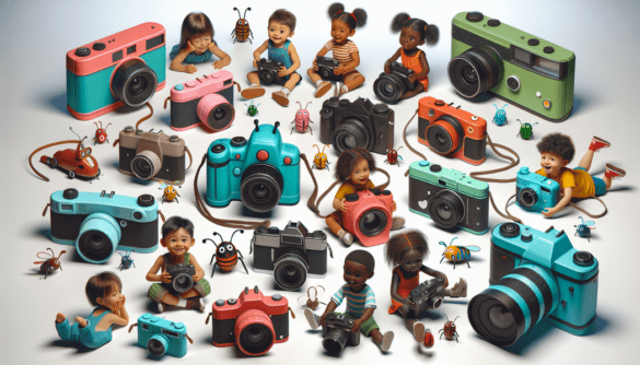 Die kinderfreundlichsten Kameras für kleine Fotografen