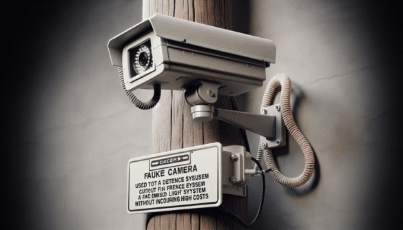 Kamera Attrappe Abschreckung ohne hohen Kostenaufwand